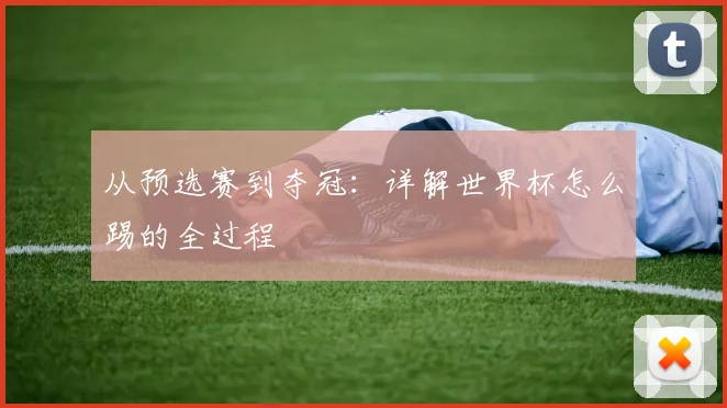 从预选赛到夺冠:详解世界杯怎么踢的全过程